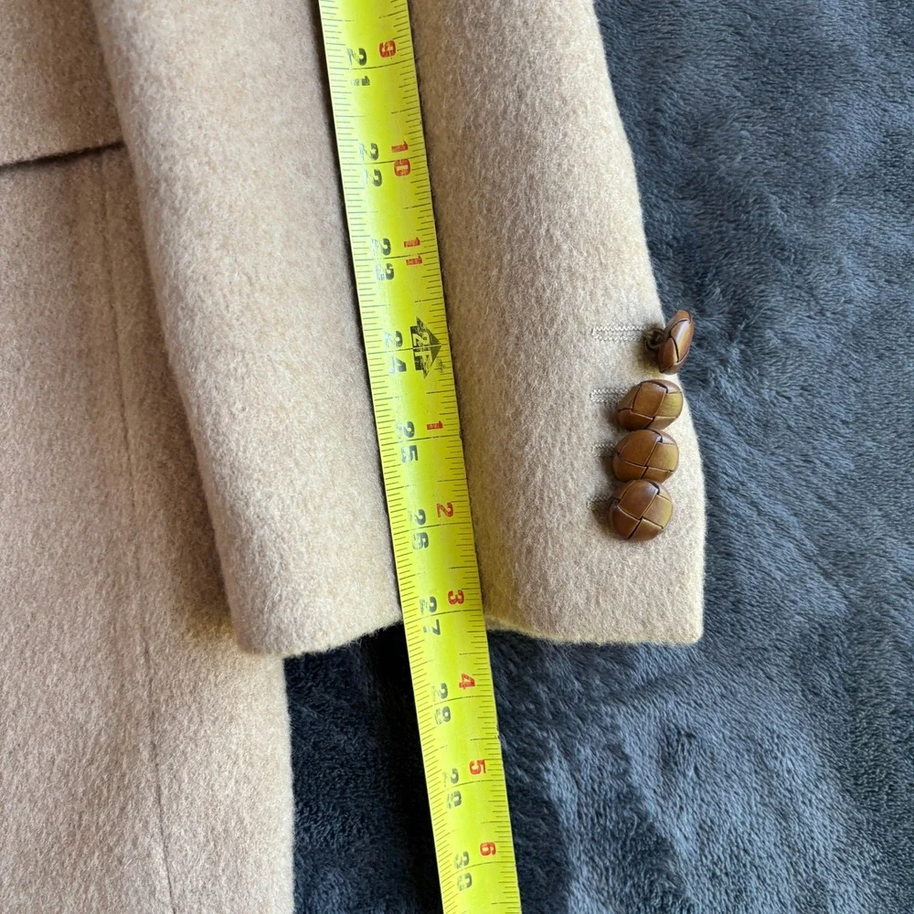 Tailors Row Deansgate Mens 46R 100% Camel Hair Wool Blazer Sport Coat Tan Camel